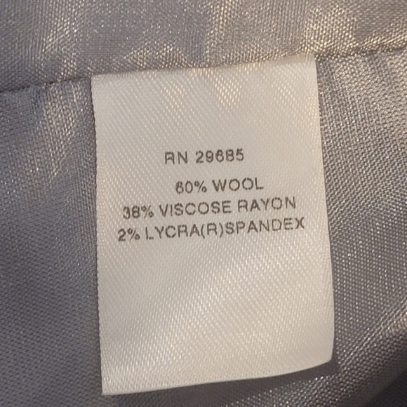 Pendleton Petite Size 4 Heather Gray Women's Button‎ Up Blazer Jacket - Picture 8 of 16